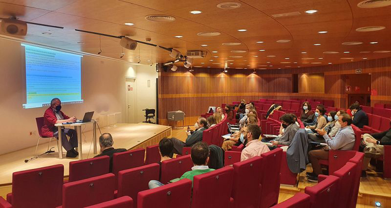 Vista Salón de Actos durante la Jornada